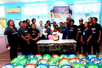 Group celebrates children on admission at JUTH