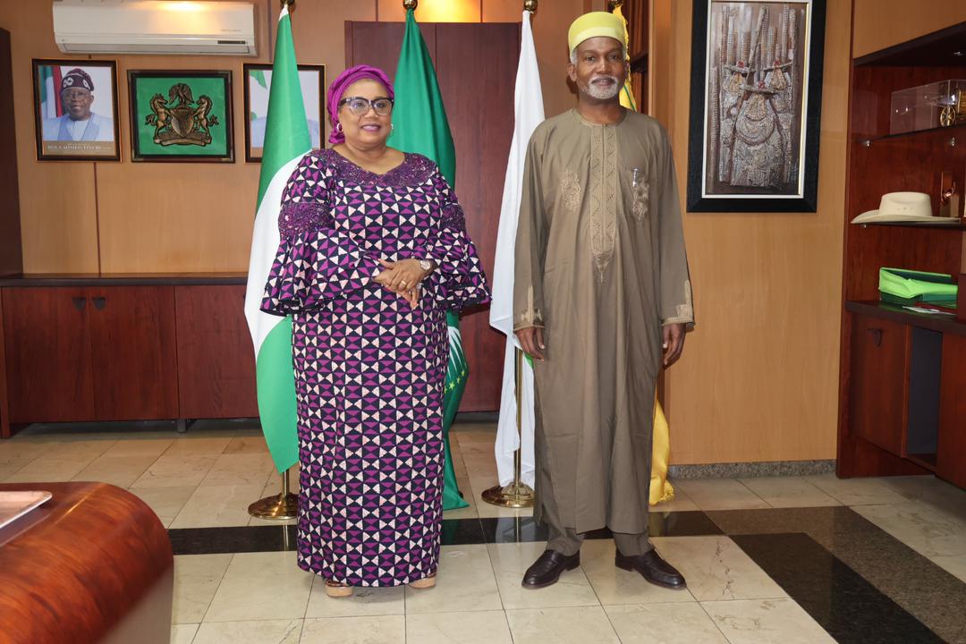 AICL boss, Tamuno, visits Foreign Affairs Minister