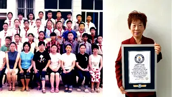 80-year-old Chinese language teacher makes World Guinness Records with longest 64-year career