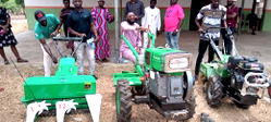 Hunger: Farmers get semi-automated machines to boost food production