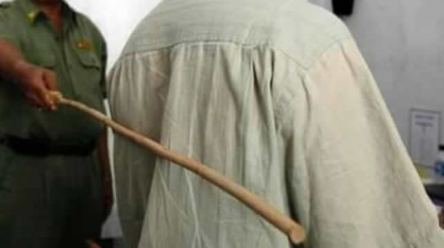 Student gets 10 strokes of cane for stealing laptop, phones