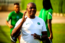 Eguavoen to lead Super Eagles for Benin, Rwanda fixtures after Labbadia’s withdrawal