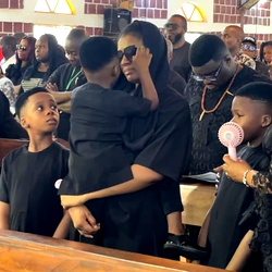 Tears, as Jnr. Pope laid to rest in Enugu