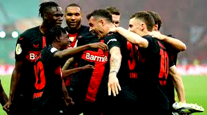 10-man Bayer Leverkusen complete double with DFB Pokal final win