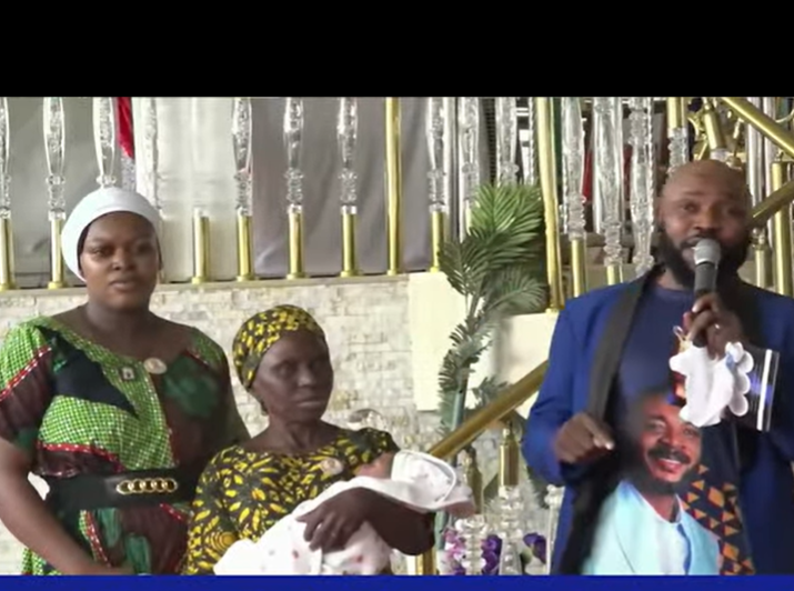 Video: Lagos couple blessed with baby in Zion ministry after 3 years of ...