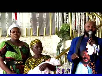 Video: Lagos couple blessed with baby in Zion ministry after 3 years of childlessness