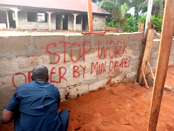 Protest as Imo govt orders closure of gas construction site