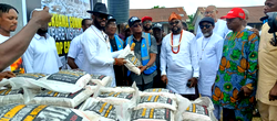 NBM of Africa donates palliatives, N2m to Ewu-Okuama IDP Camp