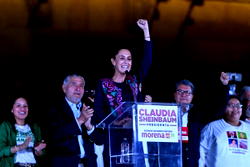 Claudia Sheinbaum makes history as Mexico’s first woman president