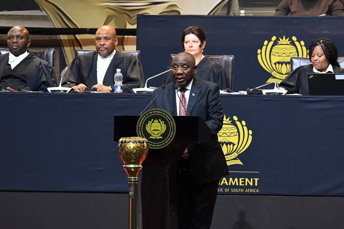 South Africa’s Ramaphosa re-elected after coalition deal