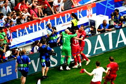 Euro: Jovic’s last-minute header snatches 1-1 draw for Serbia against Slovenia