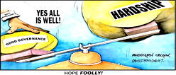 Cartoon: A people fool of hope