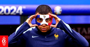 Masked Mbappe benched for France vs Netherlands match
