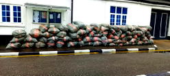 Navy seizes 72 bags of cannabis
