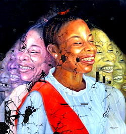 I am privileged to have my debut solo exhibition on Soyinka’s birthday – Adeyemi