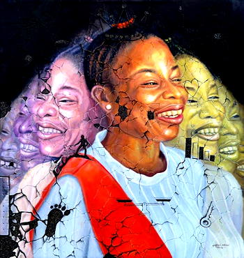 I am privileged to have my debut solo exhibition on Soyinka’s birthday – Adeyemi