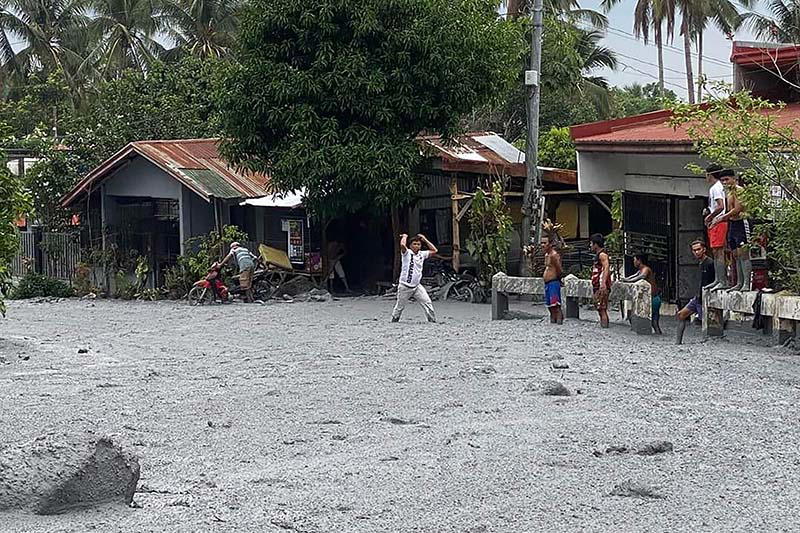 Photos: Volcanic mud hits Philippine village - Vanguard News