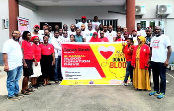 Pyrates pledge continuous voluntary donation to sustain blood bank in Lagos