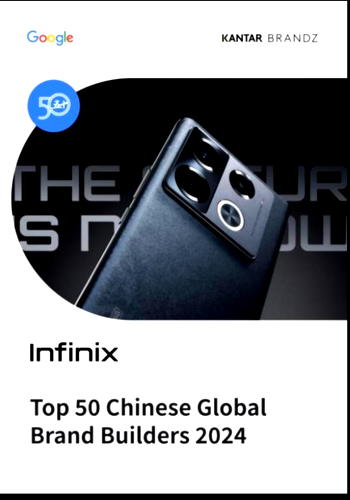 Infinix Secures Spot in Top 50 Kantar BrandZ Chinese Global Brand Builders List for Second Year