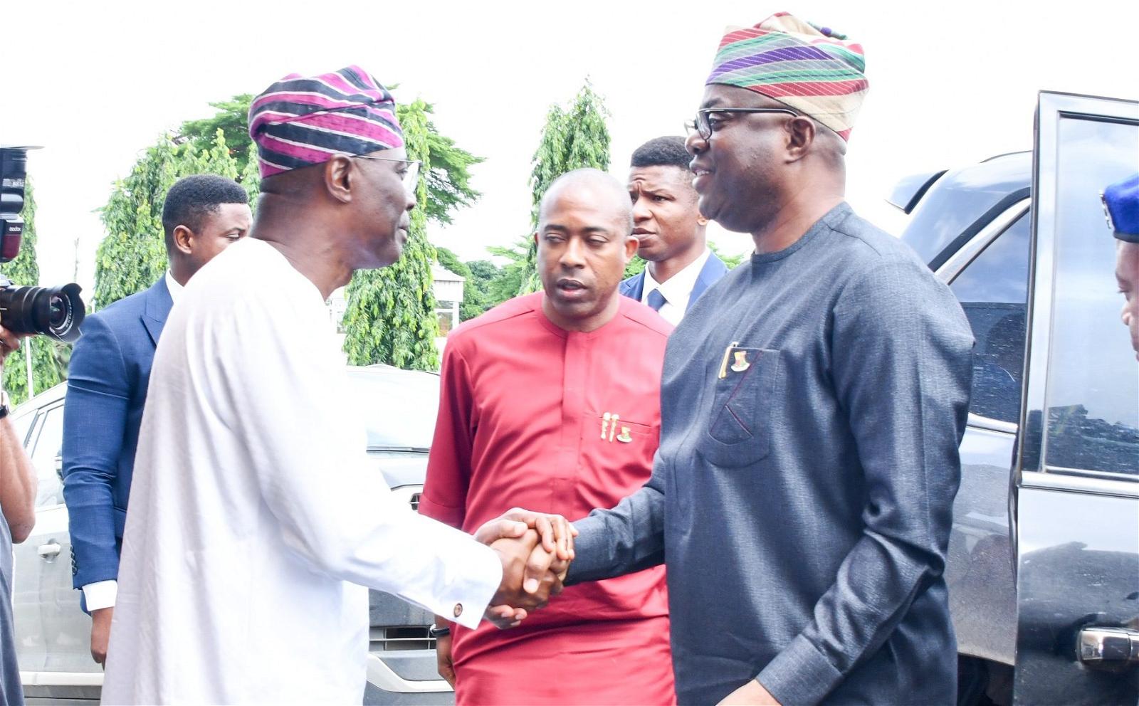 Photos: South-West governors in closed-door meeting in Lagos