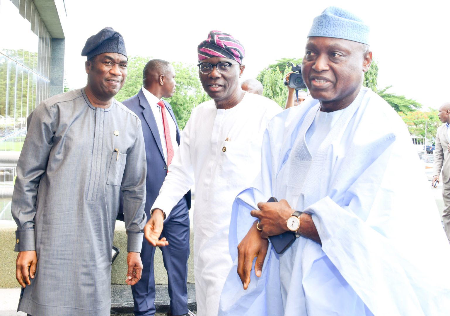 South-West Governors; Adeleke, Makinde, Abiodun meet in Lagos