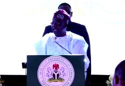 Video: Eagle Square fall swagger, ‘dobale’ from Yoruba boy to Democracy Day – Tinubu