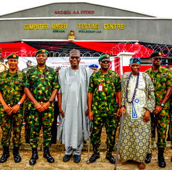 Kwara Gov excited as Nigerian Army launches CBT centre in Igbaja