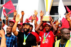 Rangers, fans celebrate NPFL trophy in grand style, say Gov Mbah made the difference
