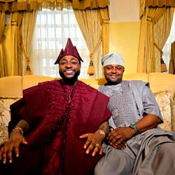 CHIVIDO 24: Photos, videos emerge as Davido, Chioma, family glammed up for wedding