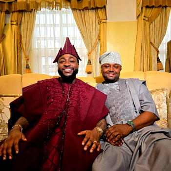 CHIVIDO 24: Photos, videos emerge as Davido, Chioma, family glammed up for wedding
