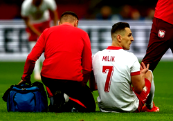 Poland’s Milik to miss Euro 2024 with knee injury