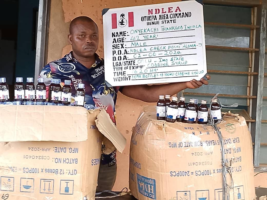 NDLEA intercepts shipment of USA, UK-bound Opioids in Ladies hairs