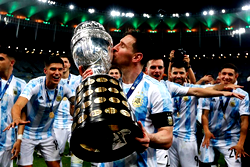 Messi becomes most capped player in Copa America history