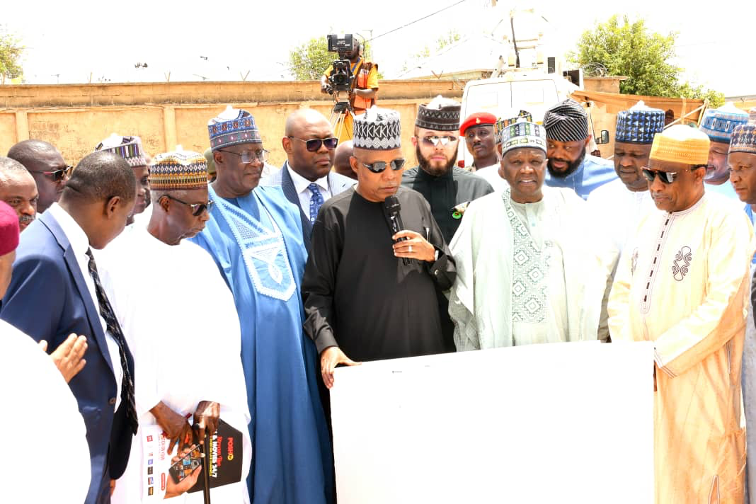 Borno: VP Shettima lays foundation stone of NEDC head office, Jere phase II road
