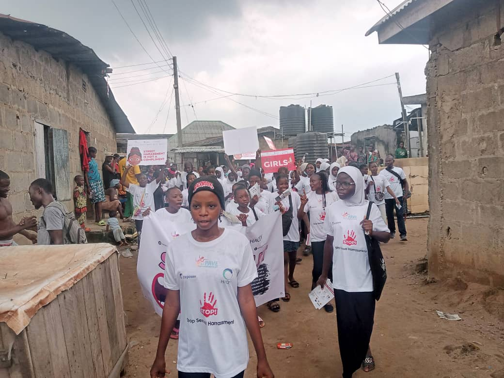 Teenage girls protest again sexual harassment in Ogun