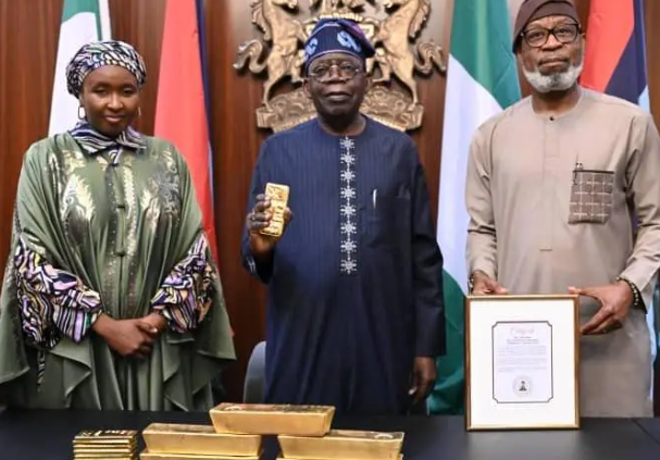 Gold programme: Tinubu hails $5m boost to foreign reserves as milestone in Renewed Hope Agenda