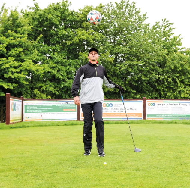 Video: Ex-Super Eagles international Odemwingie now professional golfer