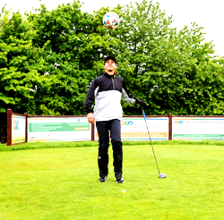 Video: Ex-Super Eagles international Odemwingie now professional golfer