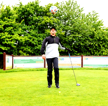 Video: Ex-Super Eagles international Odemwingie now professional golfer