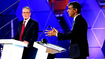 UK Election: PM Sunak, Starmer clash over tax, Immigration in final election debate