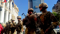 Bolivian general arrested after failed coup attempt