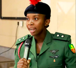 Army elevates first female officer trained in UK Military Academy to Lieutenant