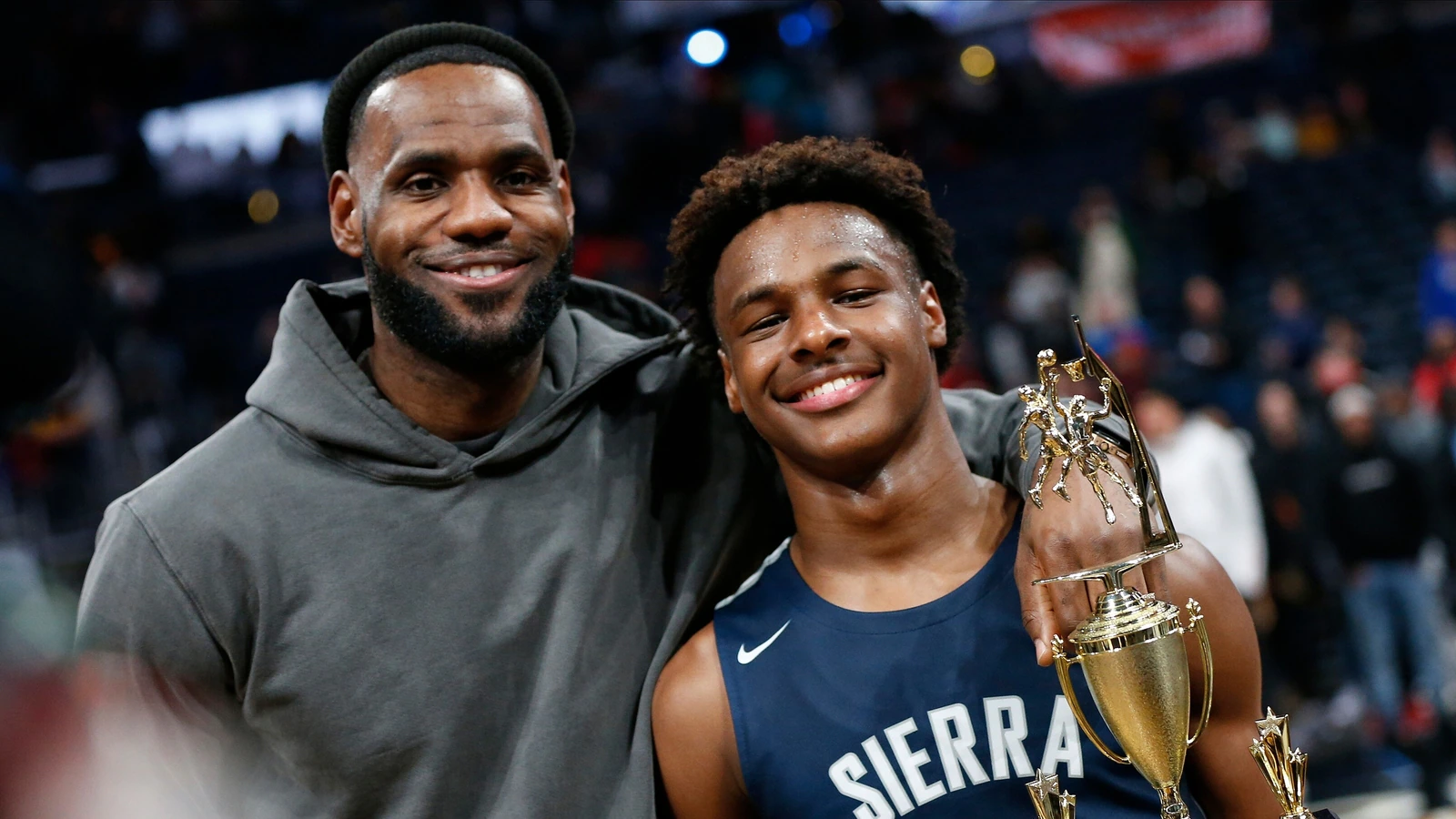 Bronny James joins LeBron with Lakers as father-son duo makes NBA history