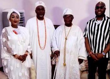 Liberian President’s son charges Nigerian youths on hard work, unity