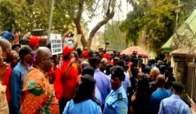 NTC takes over LP national secretariat in Abuja