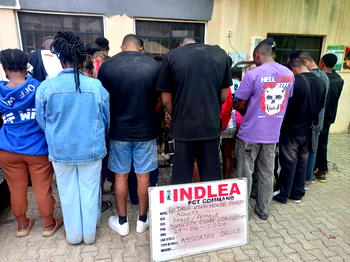 Two suspects excrete 150 wraps of cocaine at Lagos airport