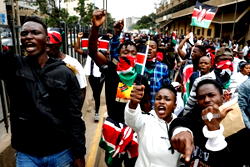 Kenya people’s show of power