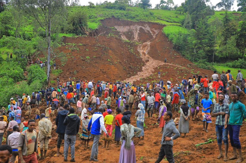 21 dead, over 30 missing in Kenya landslide