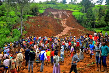 Devastating Ethiopia landslide kills 229