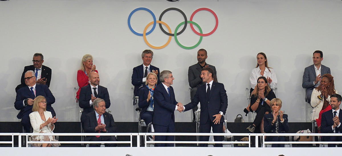 Olympic Games showed world 'the true face of France' Macron